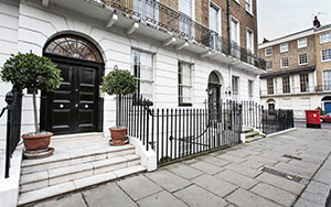 Londres rue immobilier