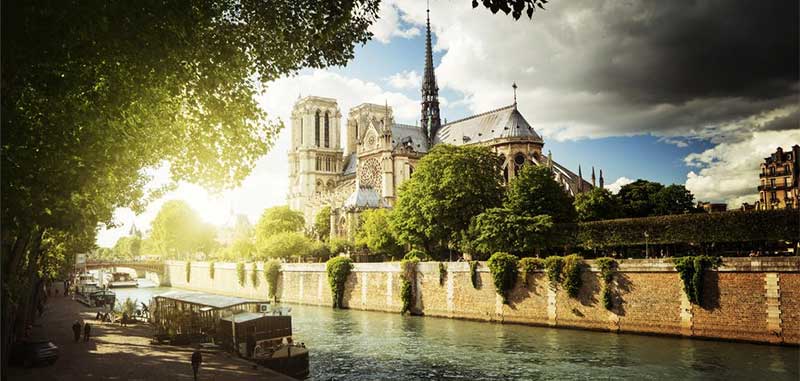 Paris Seine Notre Dame de Paris