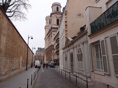 Rue_Ferou_Paris La rue férou dans le 6e arrondissement